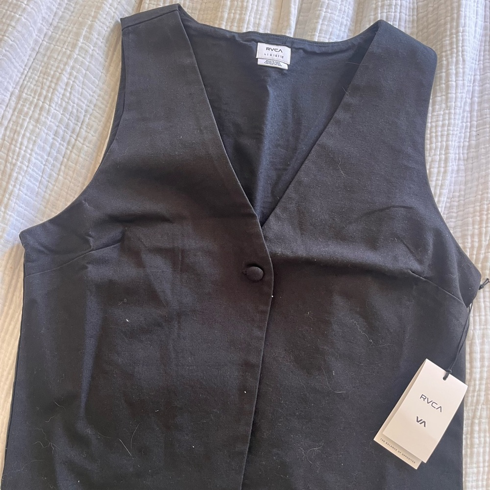 RVCA Black Logan Vest